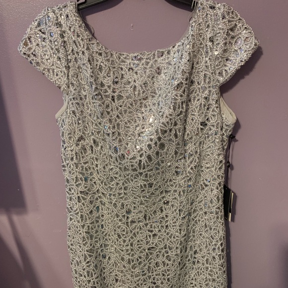 silver dresses at macy's